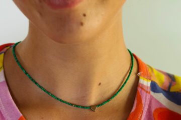 Malachite necklace