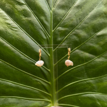 Pearl drop earrings